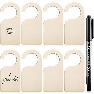 Blank Wooden Closet Dividers